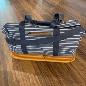 DSW canvas duffle